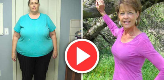 68 year old woman “sleeps off” 42lbs of fat