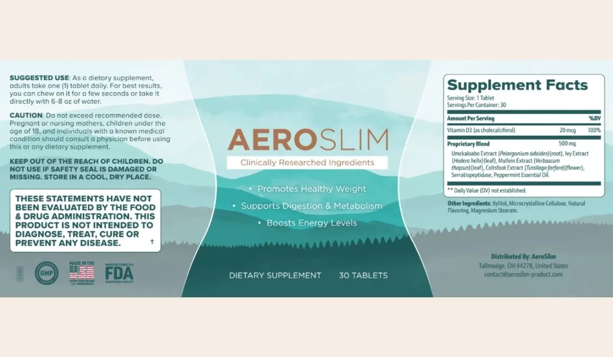 AeroSlim Weight Loss Supplement