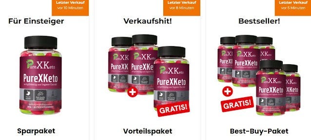 PureXketo Gummies Germany