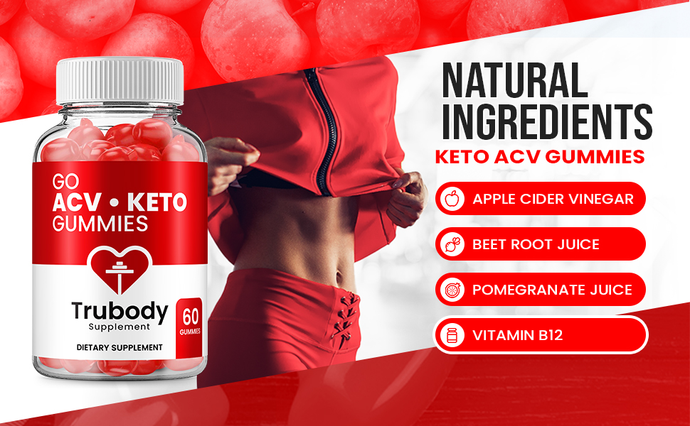 Trubody ACV Keto Gummies Ingredients