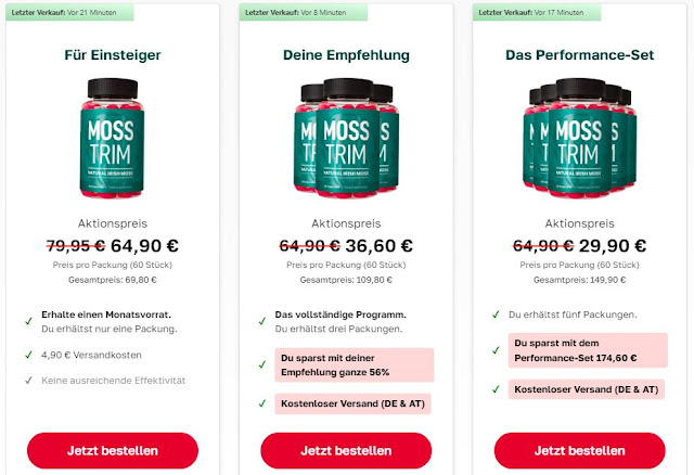 Moss Trim Keto Capsules