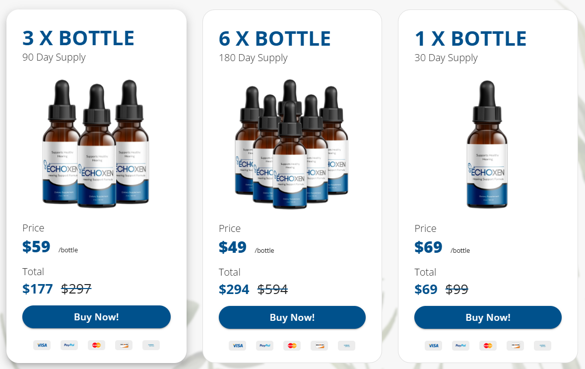 EchoXen Hearing Support Formula