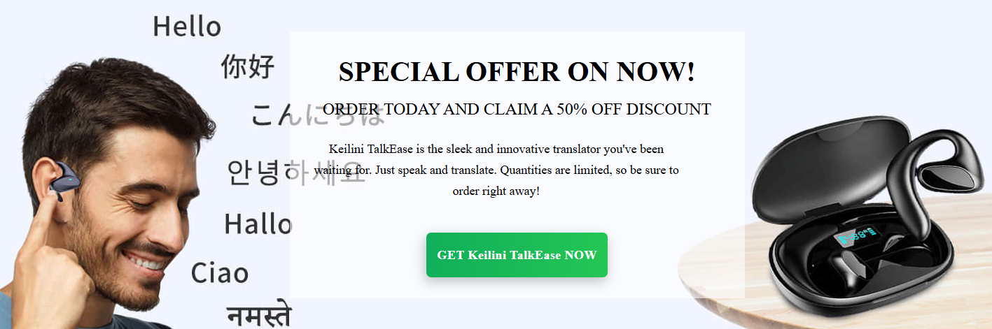 Keilini TalkEase Bluetooth Earphones