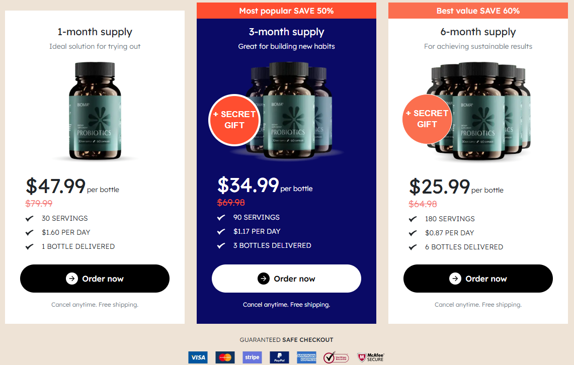 Bioma Probiotics