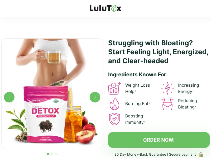 Lulutox Detox Tea INTL