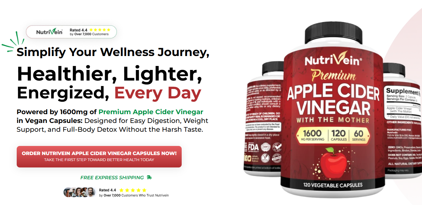 Nutrivein Apple Cider Vinegar