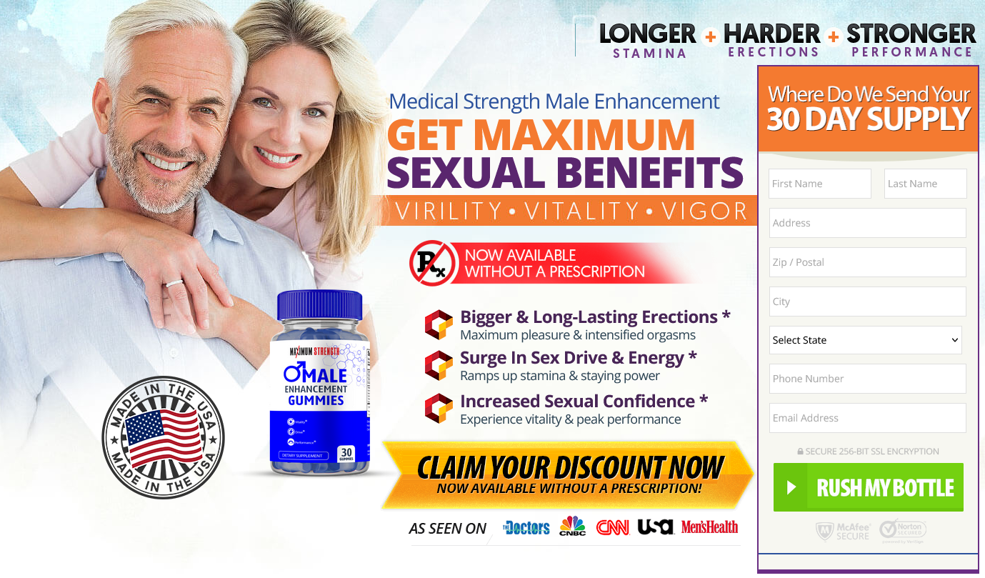 Maximum Strength Male Enhancement