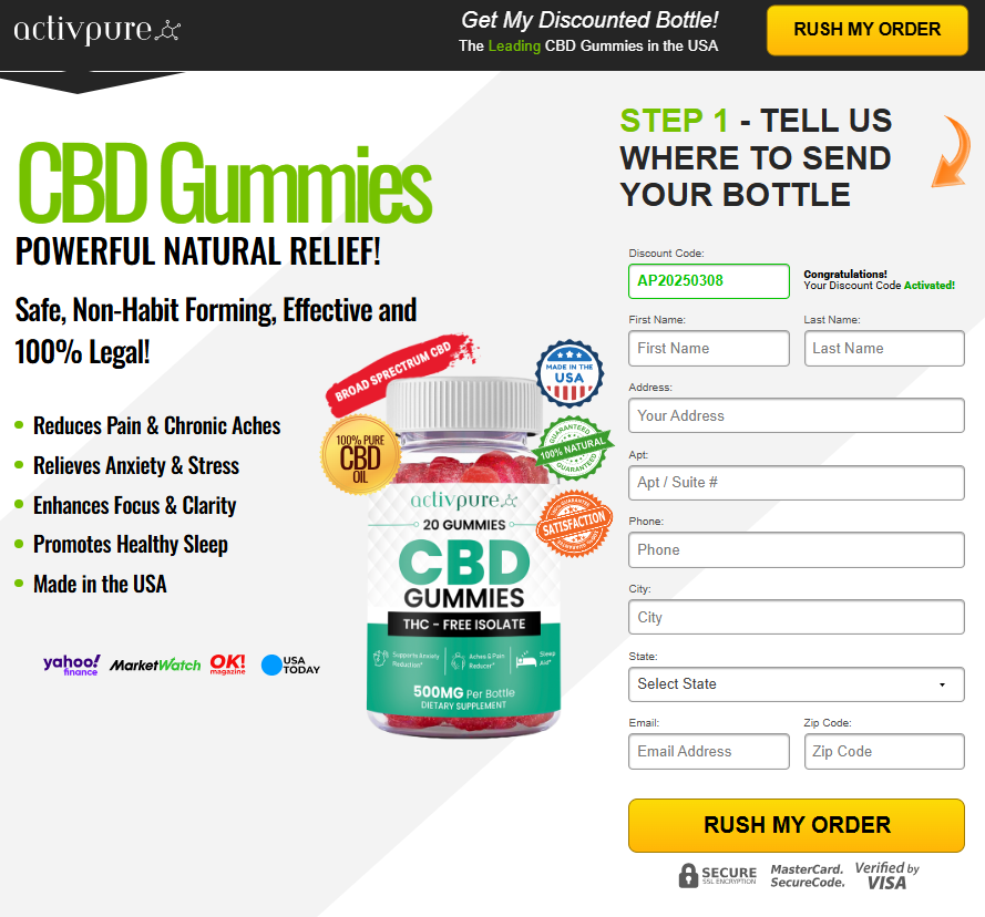ActivPure CBD Gummies