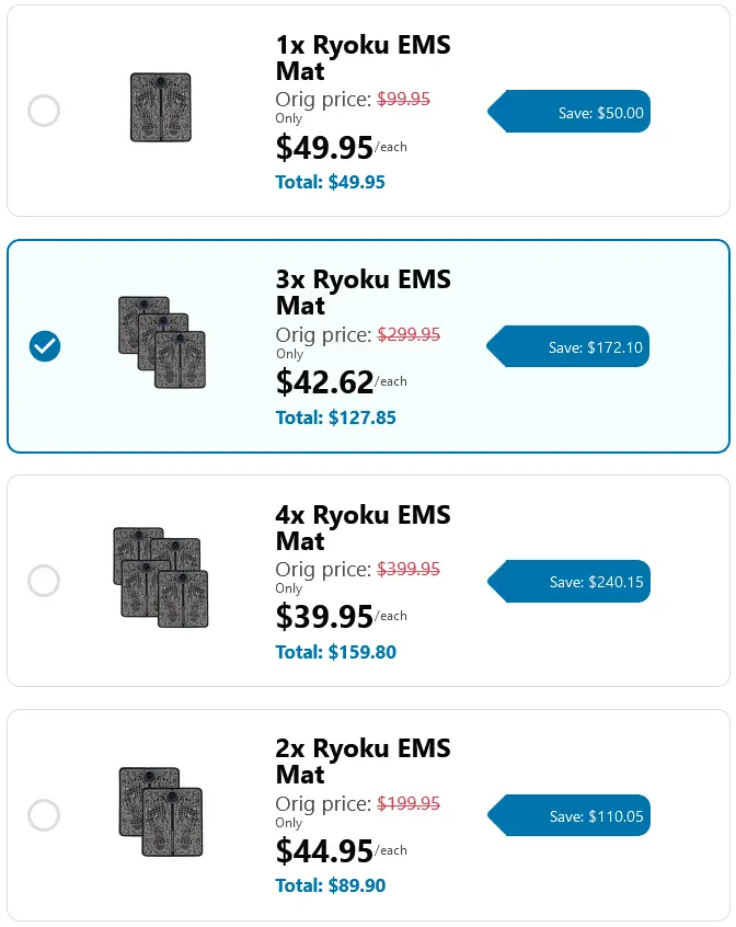 Ryoku EMS Foot Massager
