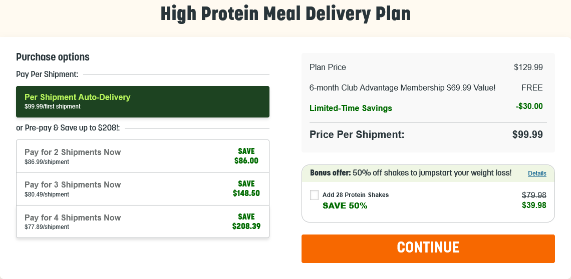 Nutrisystem $30 Off First Week