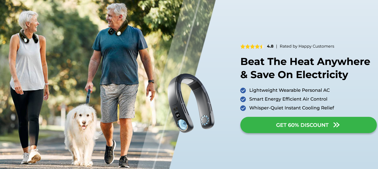 Polar Vortex Wearable Air Conditioner