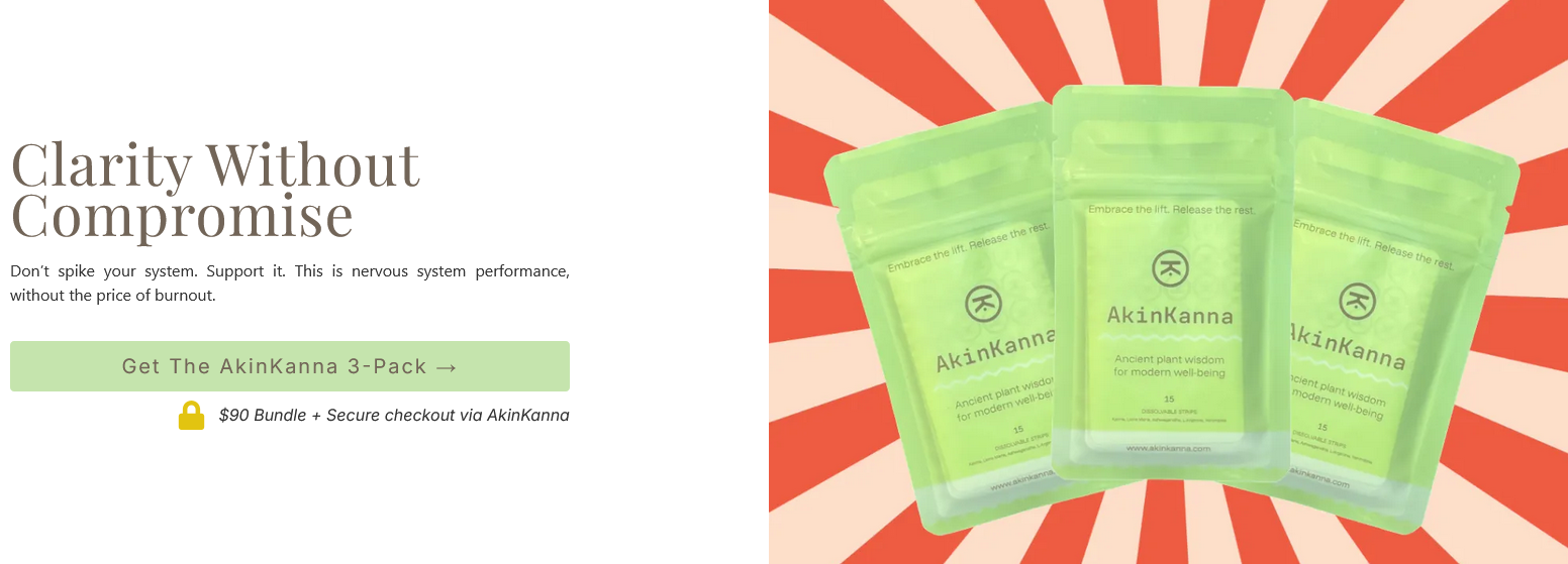 AkinKanna Nootropic Strips